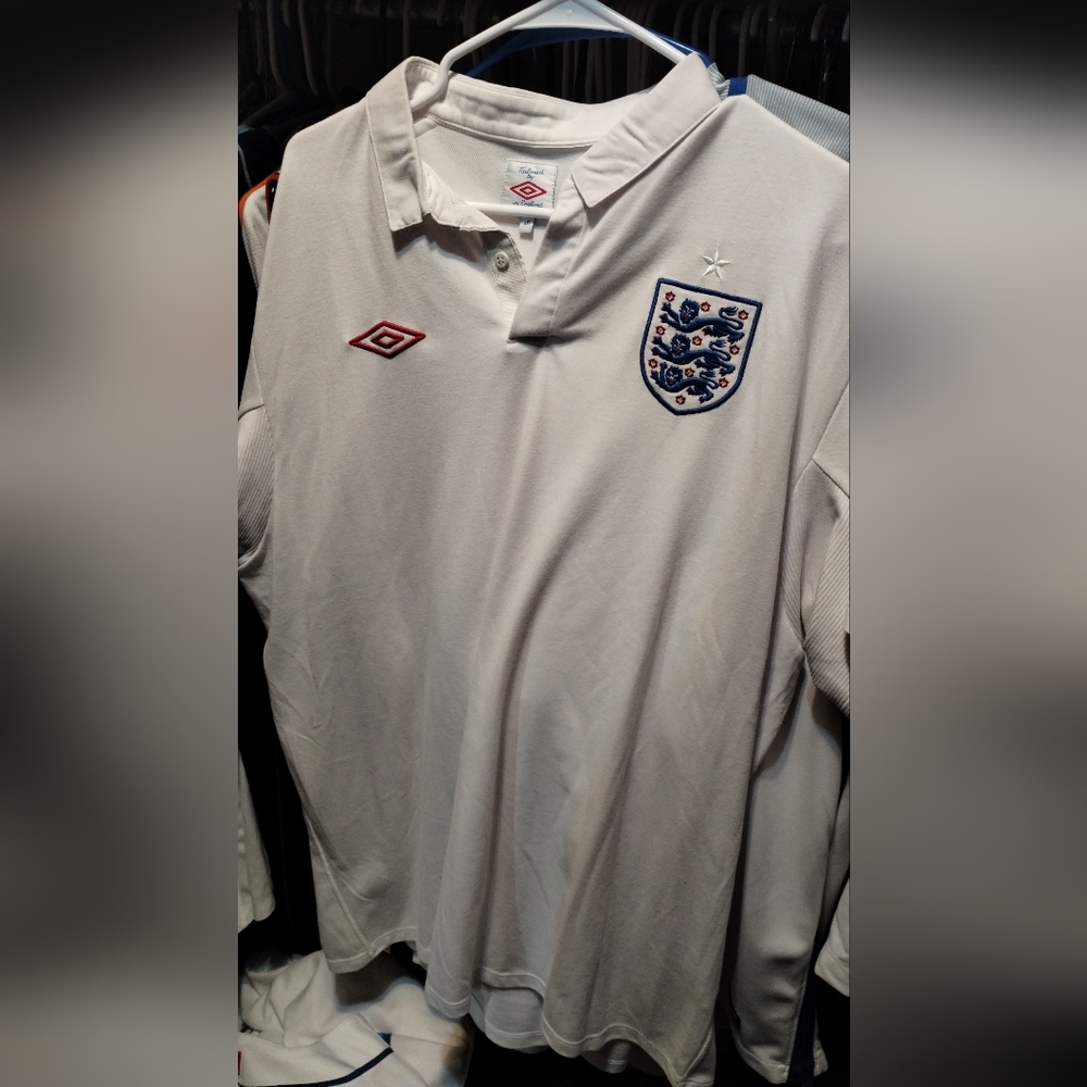 2010 England football world cup jersey